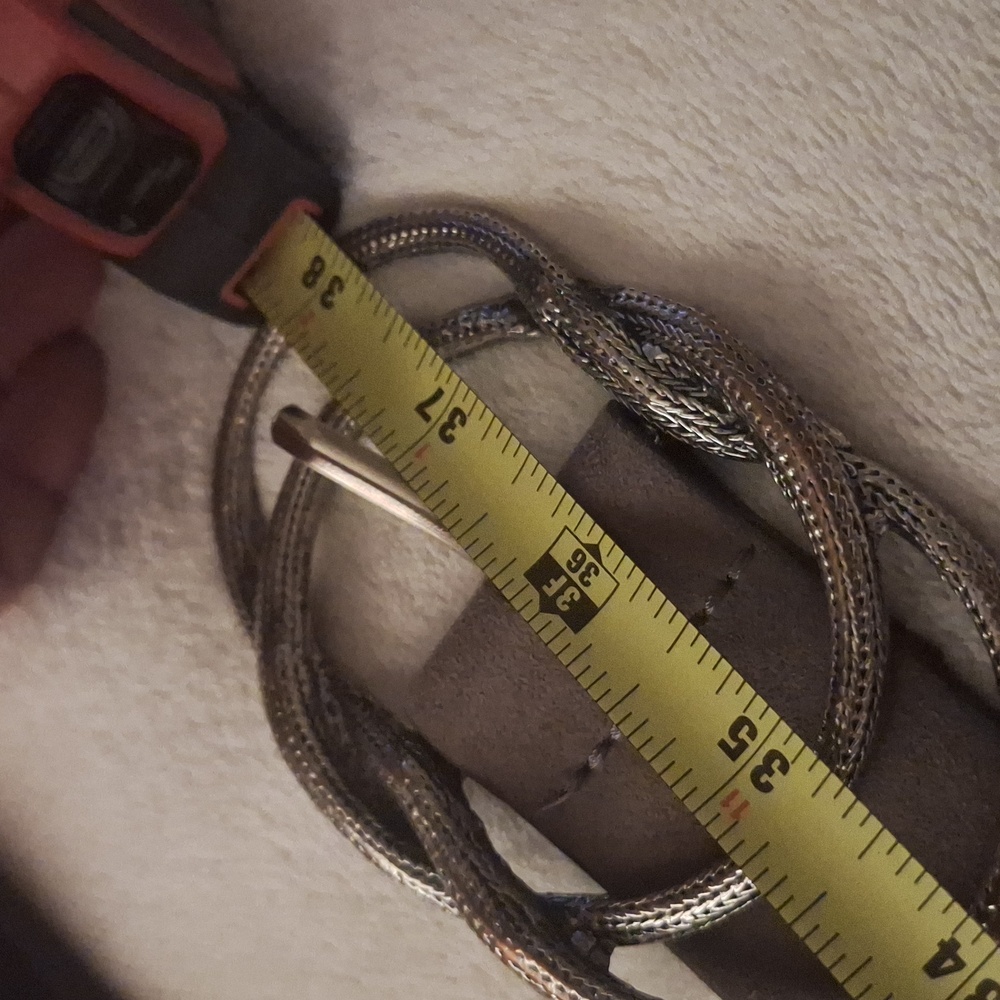 Vintage Espirit Leather Belt - Picture 8 of 9